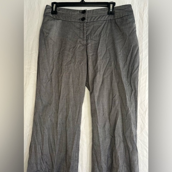 Apt 9 Women’s Gray Dress Pants  Size 8 Curvy Fit With Pockets - Picture 2 of 9